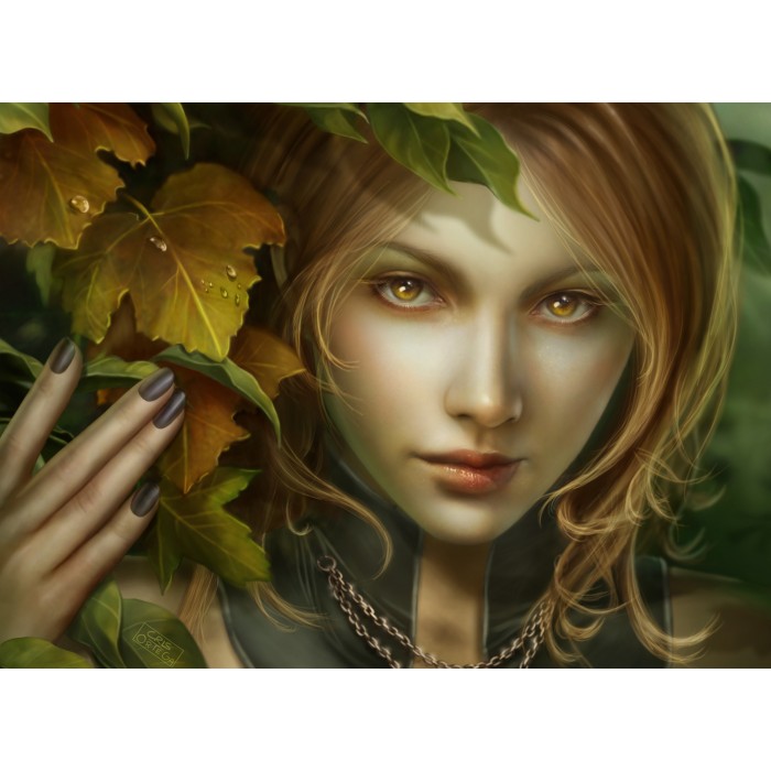 Puzzle Grafika-F-30365 The Leaf Say