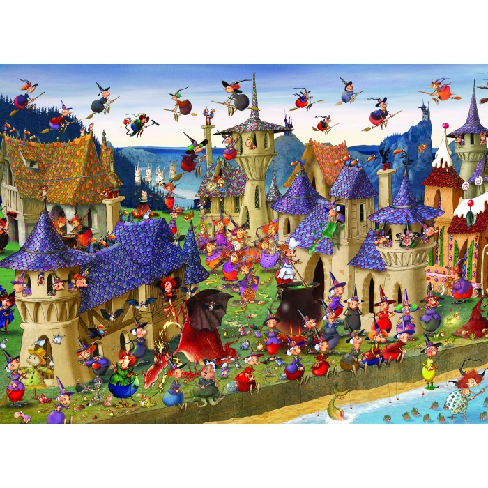 Puzzle Grafika-F-30385 François Ruyer: Hexen