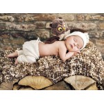 Puzzle  Grafika-F-30443 Konrad Bak: Baby and Owl