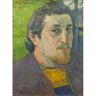 Puzzle Grafika-F-30506 Paul Gauguin: Self-Portrait Dedicated to Carrière, 1888-1889