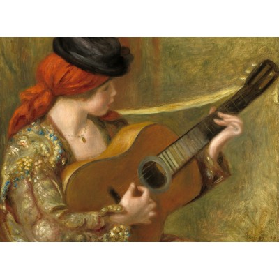 Puzzle Grafika-F-30516 Auguste Renoir: Young Spanish Woman with a Guitar, 1898