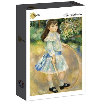 Puzzle Grafika-F-30517 Auguste Renoir : Girl with a Hoop, 1885