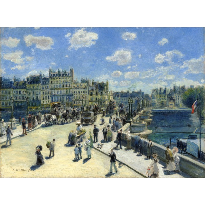 Auguste Renoir: Pont Neuf, Paris, 1872