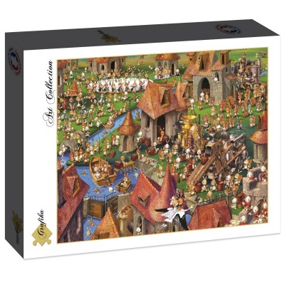 Puzzle Grafika-F-30604 François Ruyer - Kaninchen