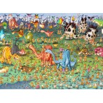 Puzzle  Grafika-F-30607 François Ruyer - Dinosaurier