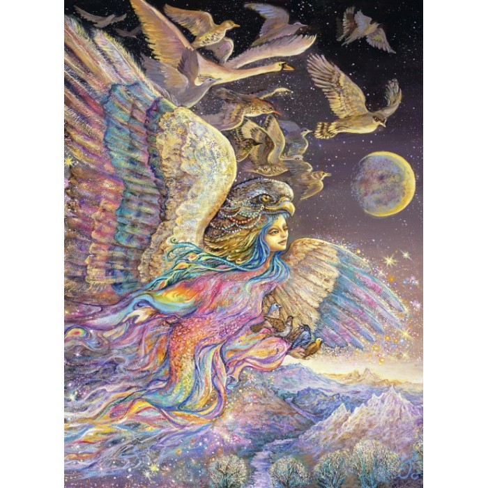 Puzzle Grafika-F-30659 Josephine Wall - Ariel's Flight