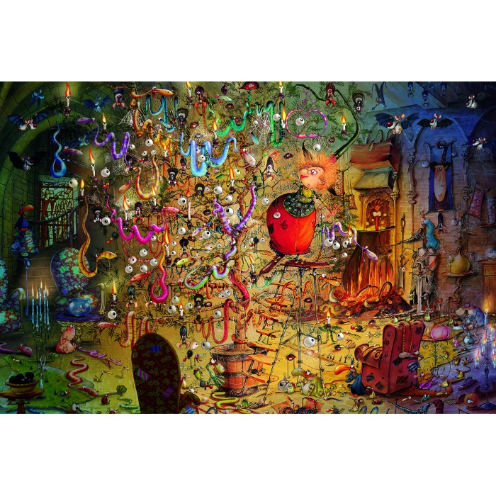 Puzzle Grafika-F-30739 François Ruyer - Hexe