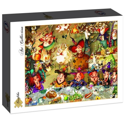 Puzzle Grafika-F-30742 François Ruyer - Hexen