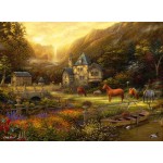 Puzzle  Grafika-F-30784 Chuck Pinson - The Golden Valley