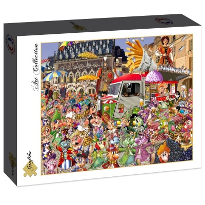 Puzzle Grafika-F-30822 Braderie von Lille