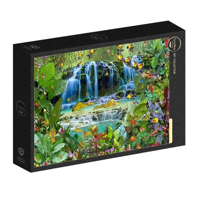 Puzzle Grafika-F-32267 François Ruyer - Wasserfall