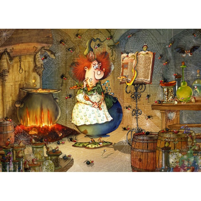 Puzzle Grafika-F-32289 François Ruyer - Hexe