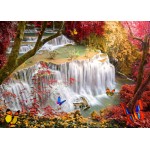 Puzzle  Grafika-F-32313 Deep Forest Waterfall