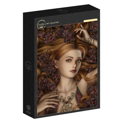 Puzzle Grafika-F-32539 Burnt Rose
