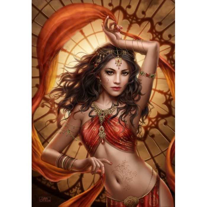 Puzzle Grafika-F-32540 Fire Opal