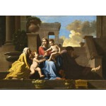 Puzzle  Grafika-F-32808 Nicolas Poussin: The Holy Family on the Steps, 1648