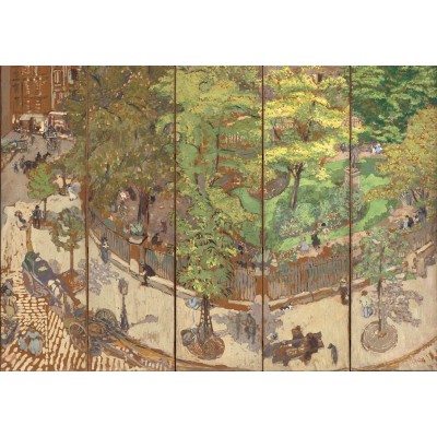 Puzzle Grafika-F-32839 Edouard Vuillard : Square Vintimille, 1911