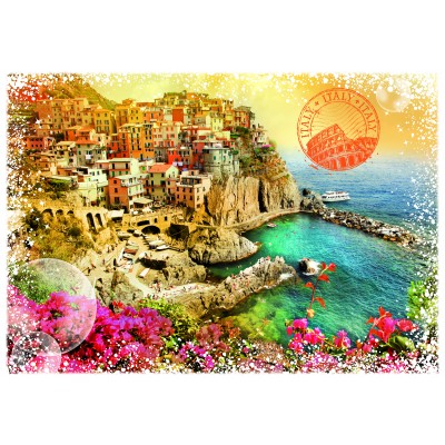Puzzle Grafika-F-33032 Travel around the World - Italien