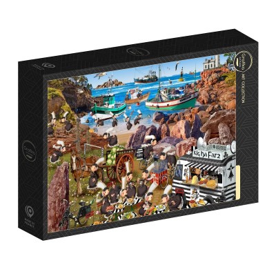 Puzzle Grafika-F-33336 Les Bigoudènes