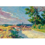 Puzzle  Grafika-F-33413 Maximilien Luce - Landschaft bei Méréville, 1905