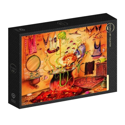 Puzzle Grafika-F-33472 François Ruyer - Die Hexe