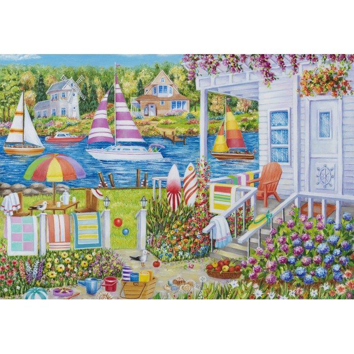 Puzzle  Grafika-F-33650 House on the Water