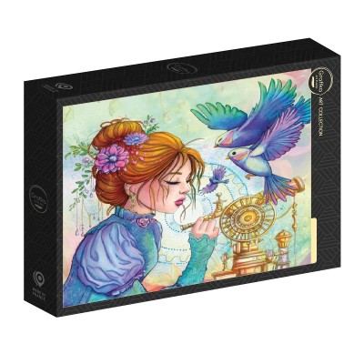 Puzzle Grafika-F-33703 Das Vogelmädchen
