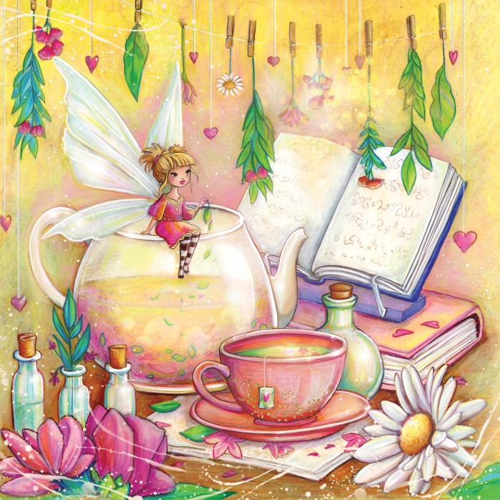 Puzzle  Grafika-F-33704 Die Teekanne