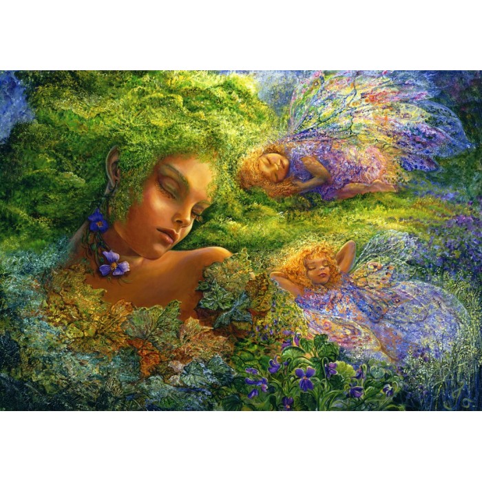 Puzzle Grafika-T-00293 Josephine Wall - Moss Maiden