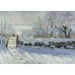 Puzzle  Grafika-T-00322 Claude Monet: Die Elster, 1868-1869
