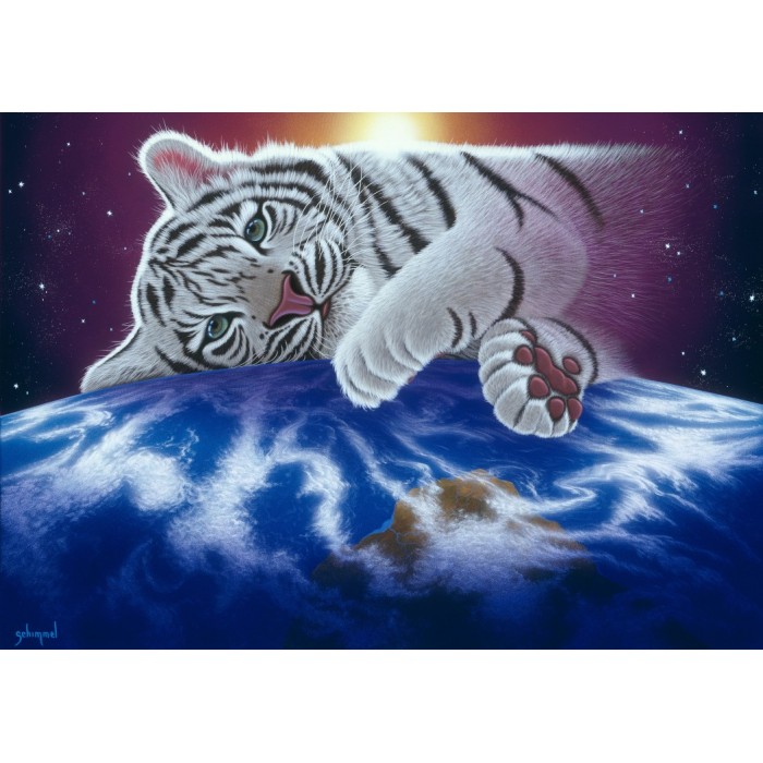 Puzzle Grafika-T-00414 Schim Schimmel - Cuddle Time