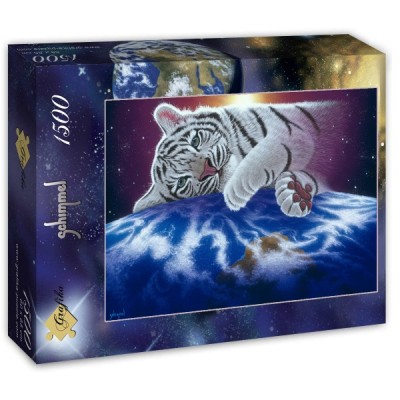Puzzle Grafika-T-00414 Schim Schimmel - Cuddle Time