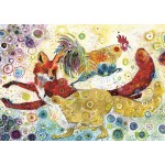 Puzzle  Grafika-T-00880 Sally Rich - Leaping Fox's