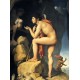 Jean-Auguste-Dominique Ingres: Oedipus explains the riddle of the sphinx, 1808