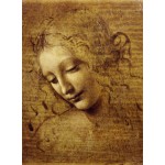 Puzzle   Leonardo da Vinci: Gesicht der Giovane Fanciulla, 1508