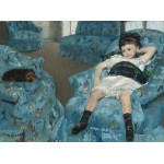 Puzzle   Mary Cassatt: Little Girl in a Blue Armchair, 1878