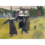 Puzzle   Paul Gauguin: Breton Girls Dancing, Pont-Aven, 1888