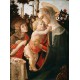 Sandro Botticelli: Jungfrau und das Kind mit Johannes, 1470-1475