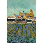 Puzzle   Van Gogh - View of Saintes-Maries-de-la-Mer, 1888