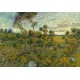 Van Gogh Vincent - Coucher de Soleil à Montmajour, 1888