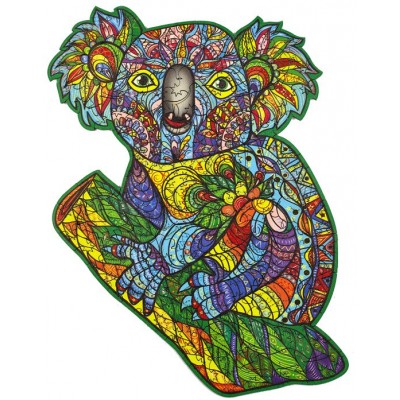 Harmandi-Puzzle-90192 Holzpuzzle - Der Liebenswerte Koala