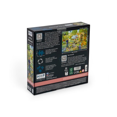 Puzzle House-Of-Puzzles-HP0226 XXL Teile - Im Schrebergarten