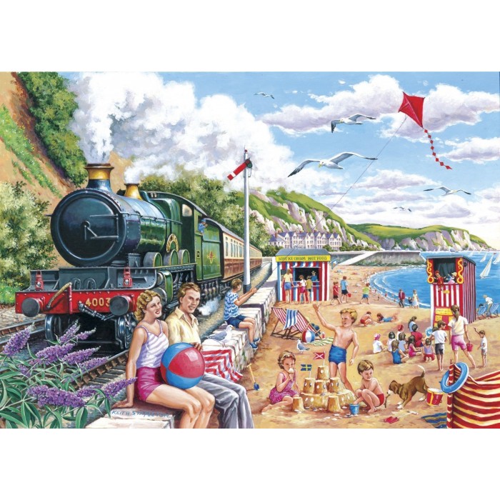 Puzzle  House-Of-Puzzles-HP0255 XXL Teile - Am Meer