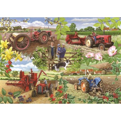 Puzzle House-Of-Puzzles-HP0409 Bauernjahr