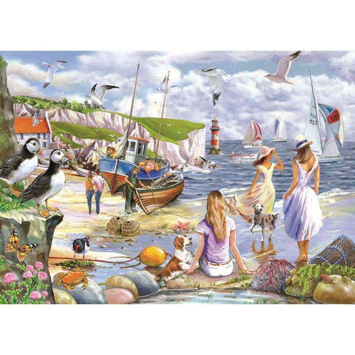 Puzzle  House-Of-Puzzles-HP0502 XXL Teile - Küstenbrisen