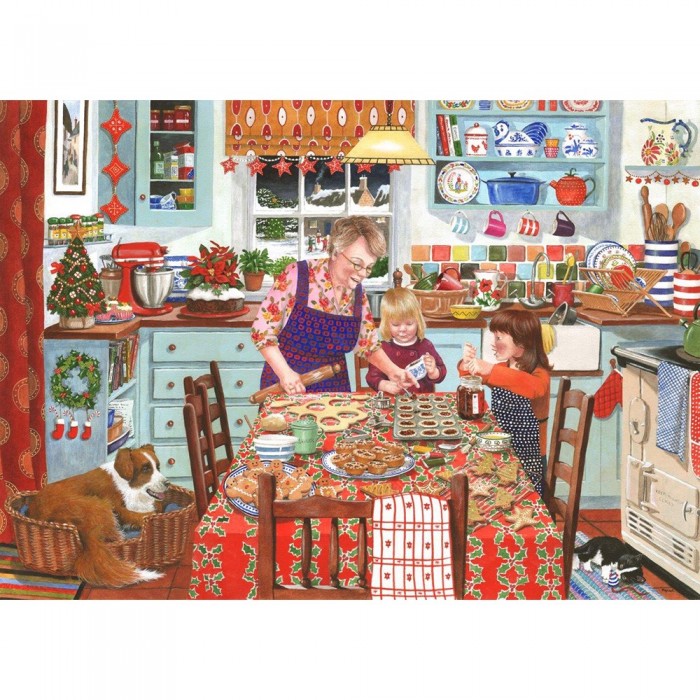 Puzzle  House-Of-Puzzles-HP0554 XXL Teile - Festliche Leckereien