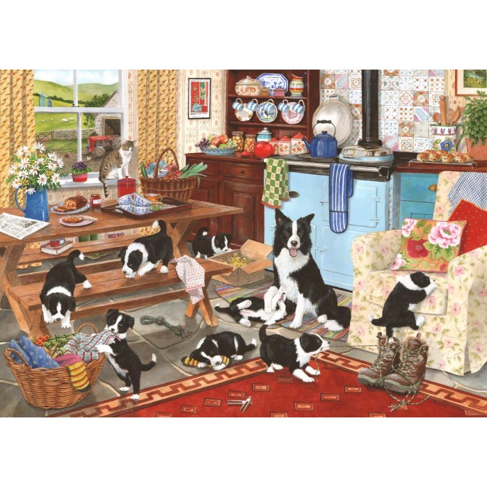 Puzzle  House-Of-Puzzles-HP0561 Collie Wobbles