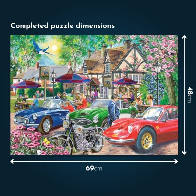 Puzzle House-Of-Puzzles-HP0603 XXL Teile - Pferde am Meer