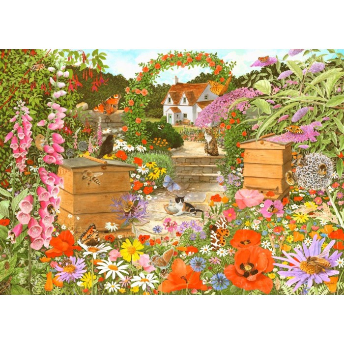 Puzzle  House-Of-Puzzles-HP0631 Glückliche Biene