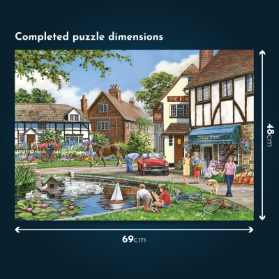 Puzzle House-Of-Puzzles-HP0664 Wind In Den Weiden